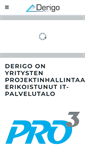 Mobile Screenshot of derigo.fi